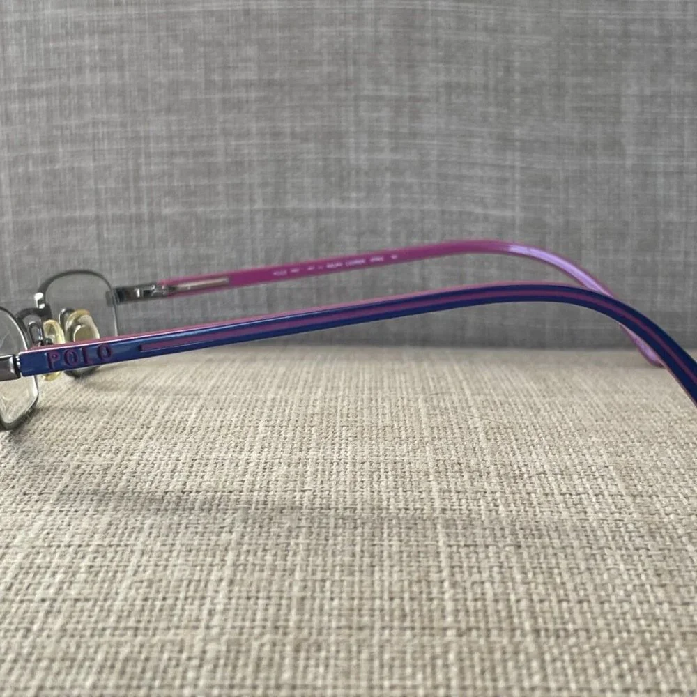 Polo Ralph Lauren Kids Eyeglasses Frame Black/Blue Tone Glasses 43[]17 130